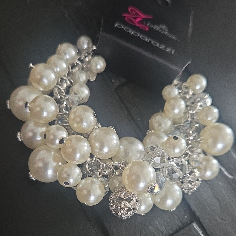 Paparazzi ZI Pearl Bling Bracelet NWT